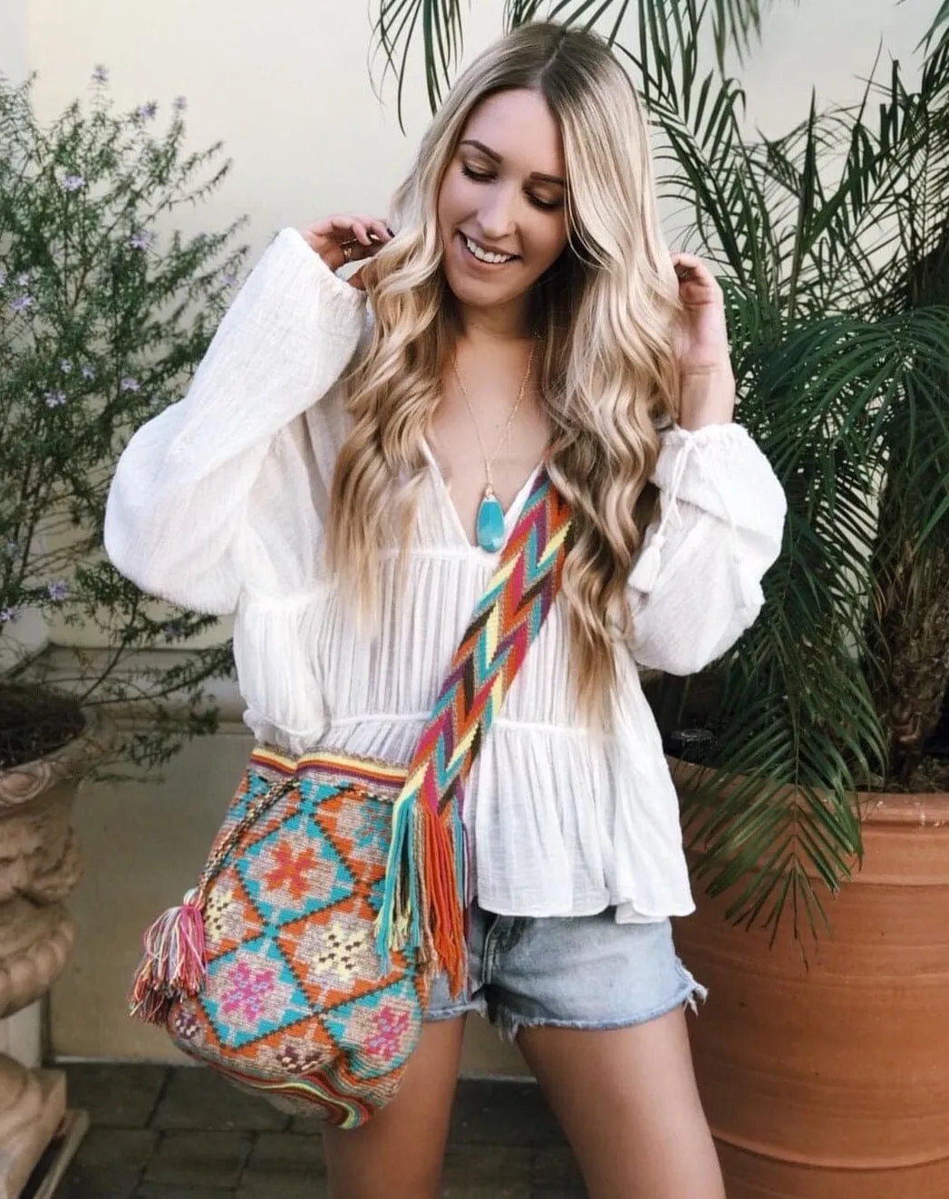 My Chevron Bag | Crossbody Summer Purse | L