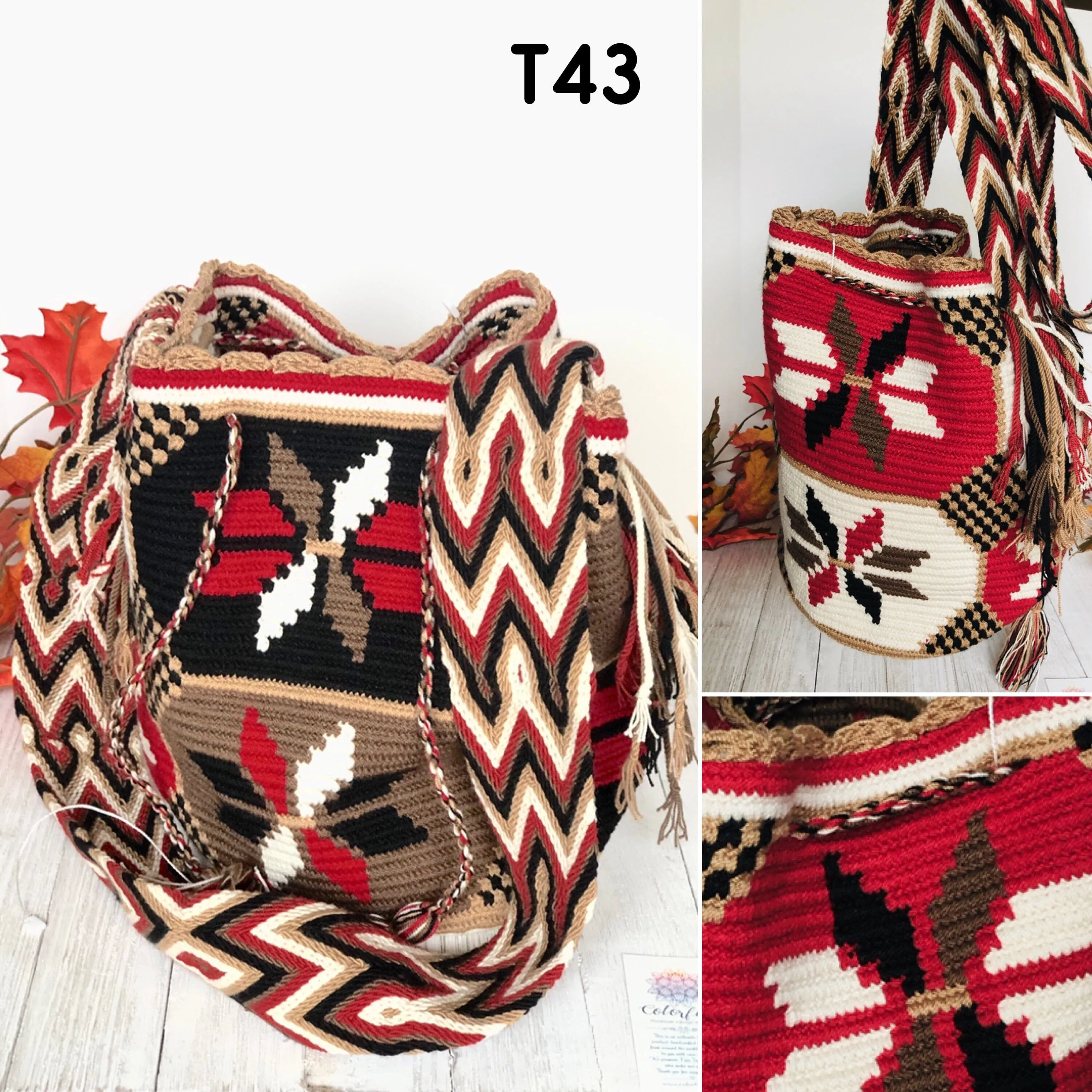 Navajo Dreams Crochet Bags for Fall - L