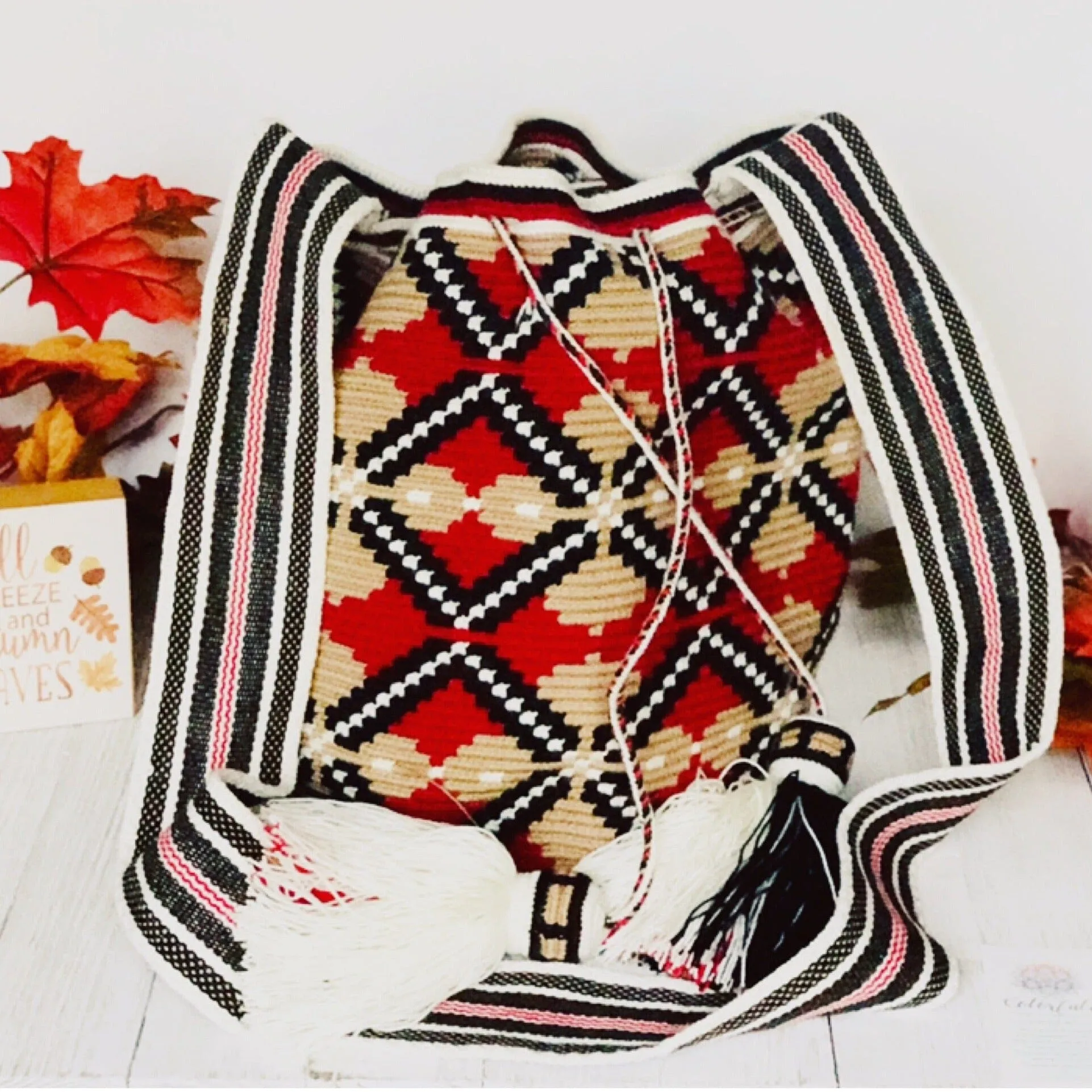 Navajo Dreams Crochet Bags for Fall - L