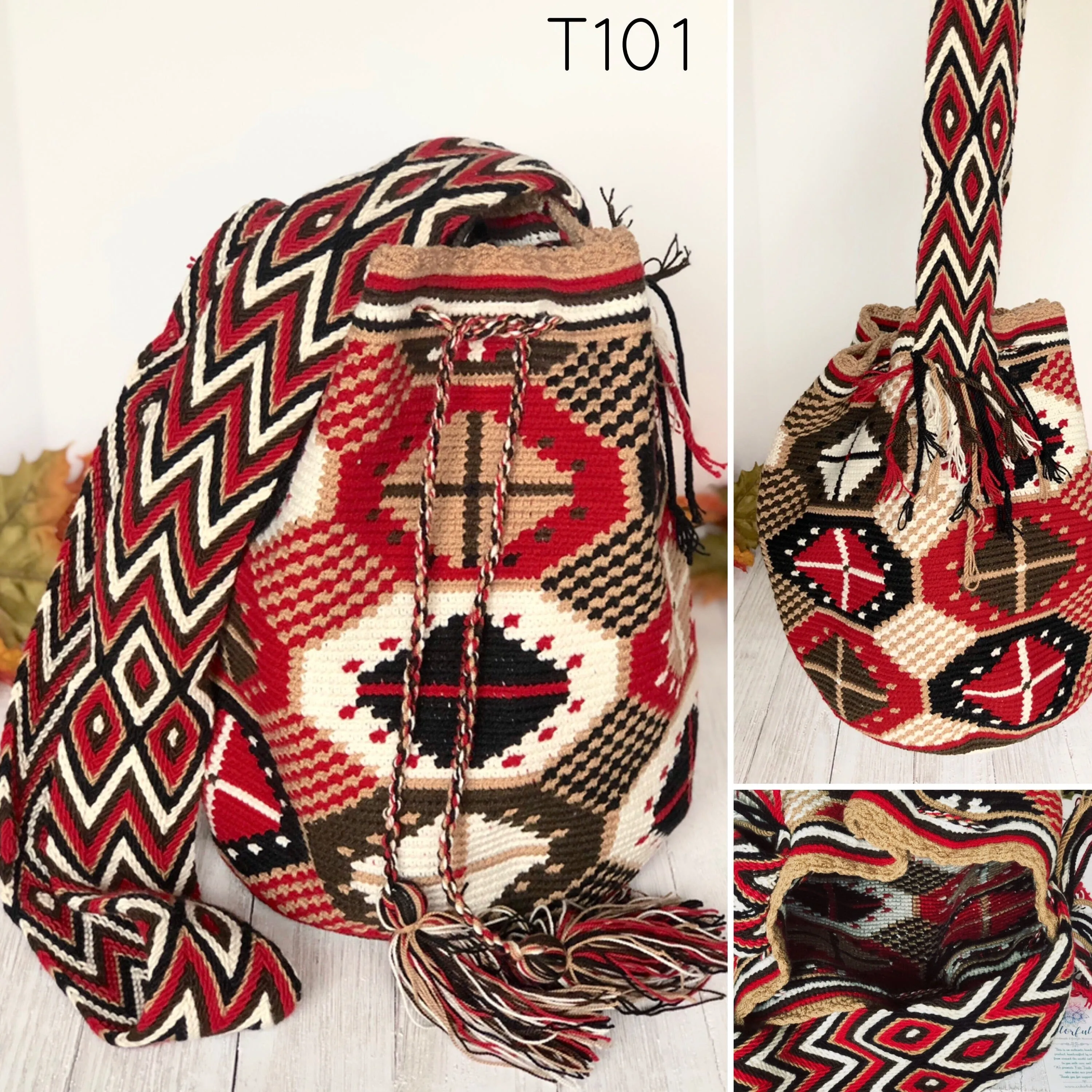 Navajo Dreams Crochet Bags for Fall - L