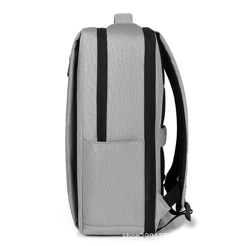 New Scalable Laptop Backpack College Student Large-Capacity Backpack Printed Logo Delivery