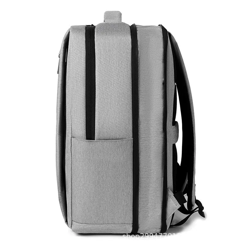 New Scalable Laptop Backpack College Student Large-Capacity Backpack Printed Logo Delivery