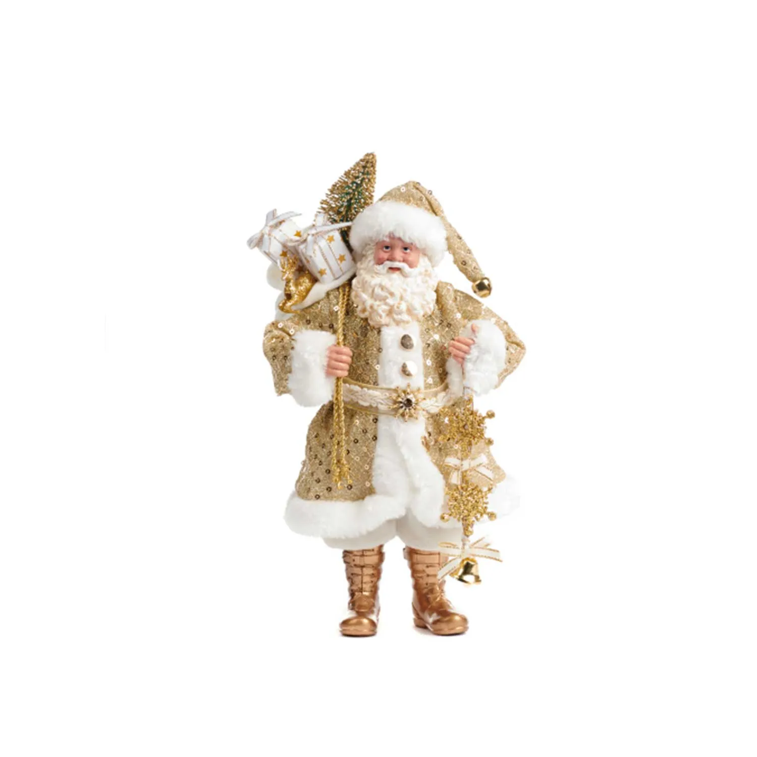 Premium Gold Santa