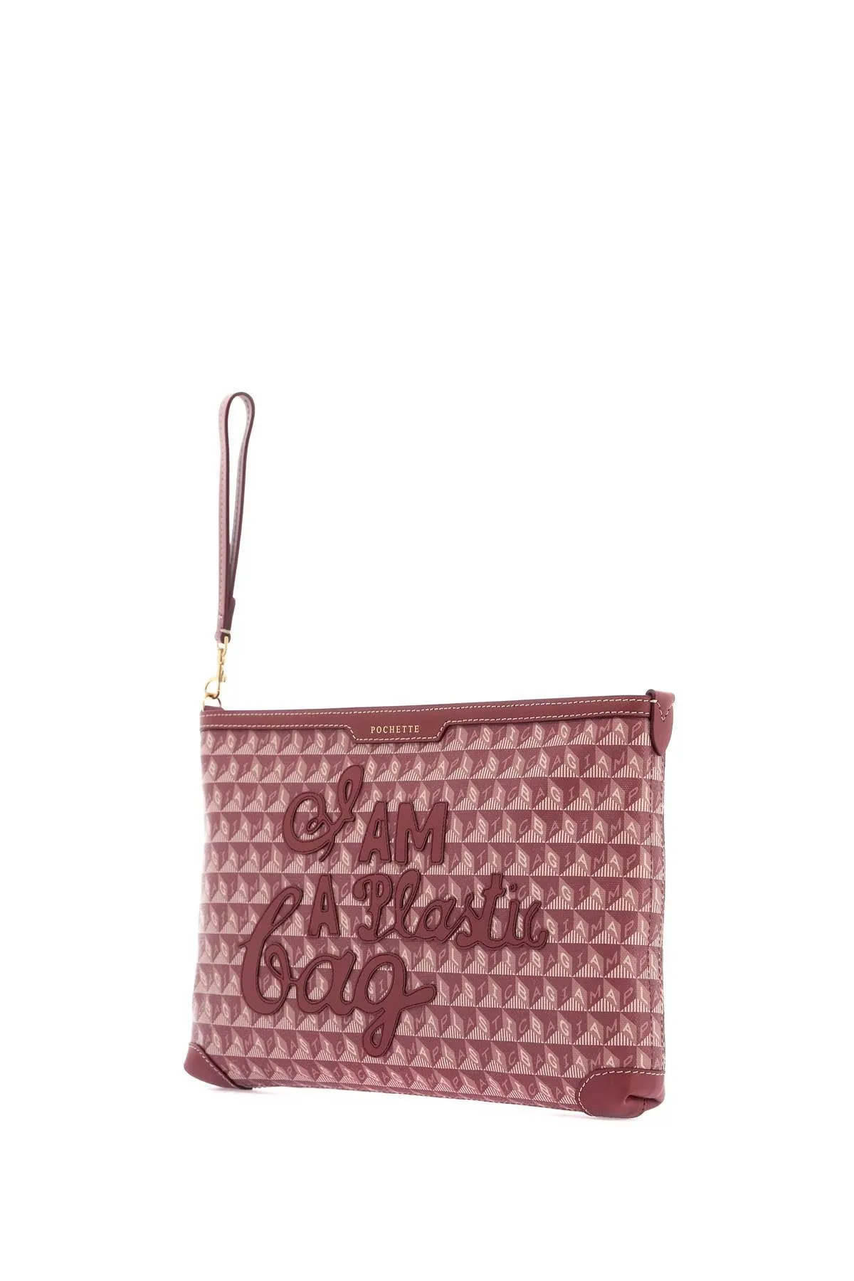 "clutch bag with plastic bag motif 5050925196277 DAMSON