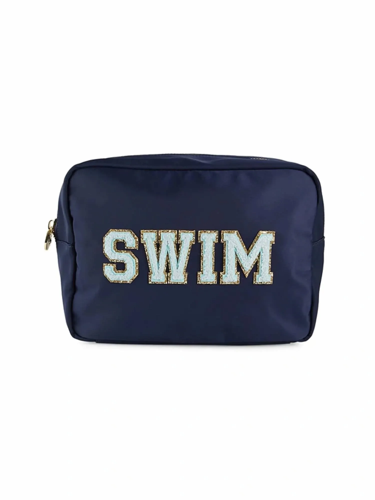 "swim" Large Pouch In Sapphire