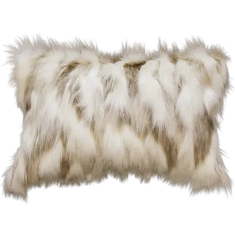 Snowshoe Hare Faux Fur Rect