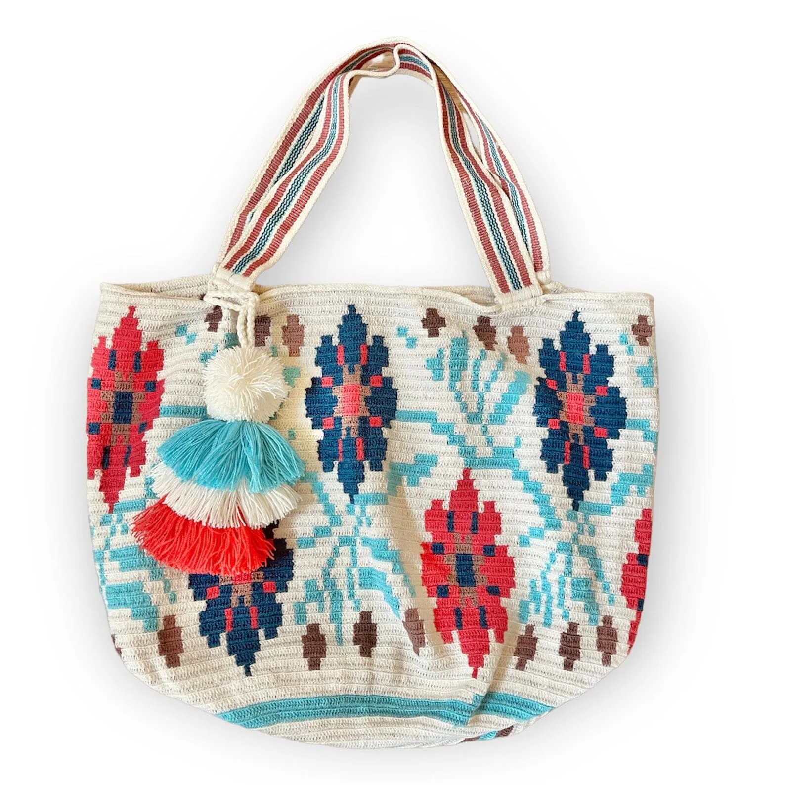 Spring & Summer Maxi Tote Beach Bags | Soft crochet XL