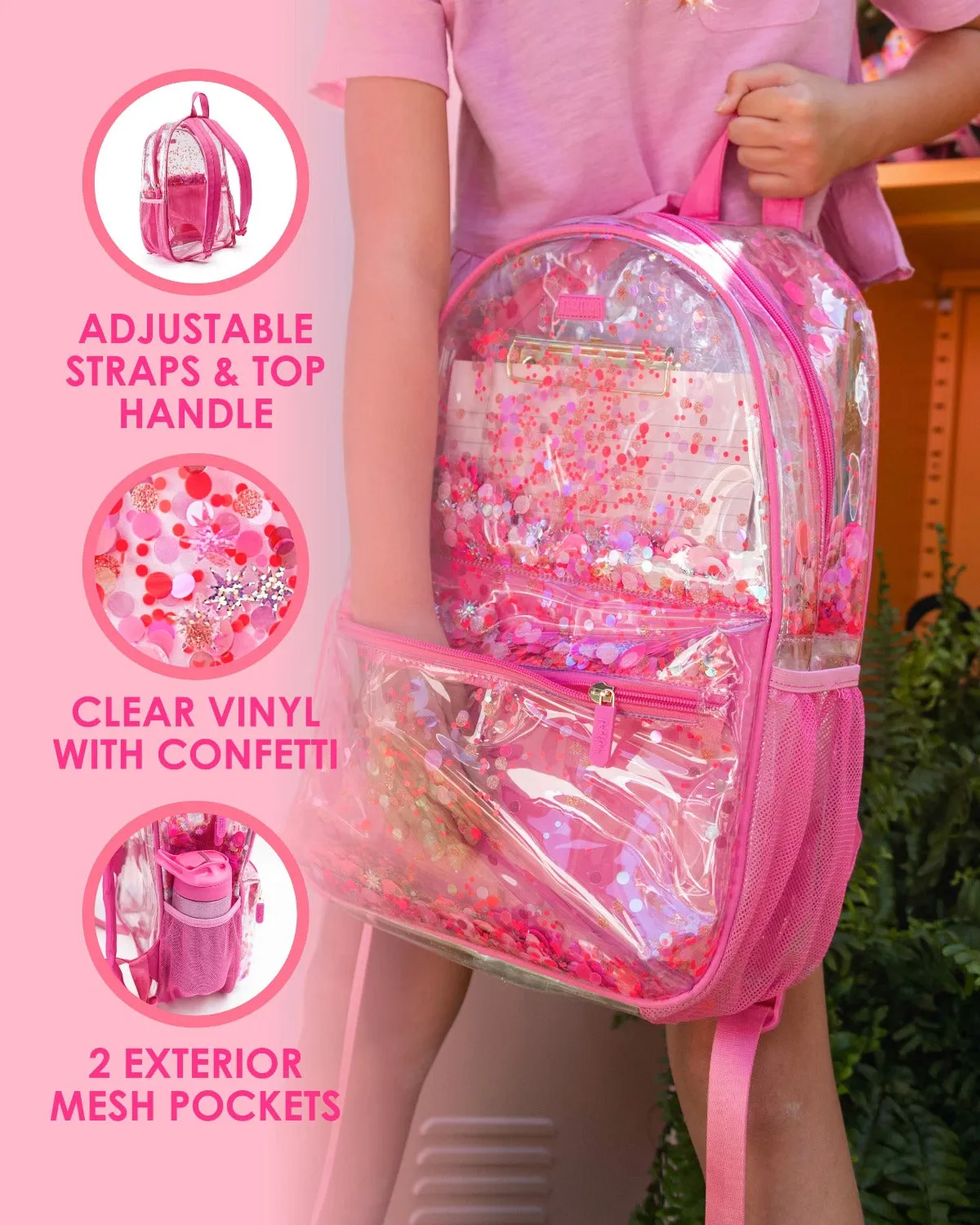 Sweet Tart Confetti Backpack & Lunch Box Bundle