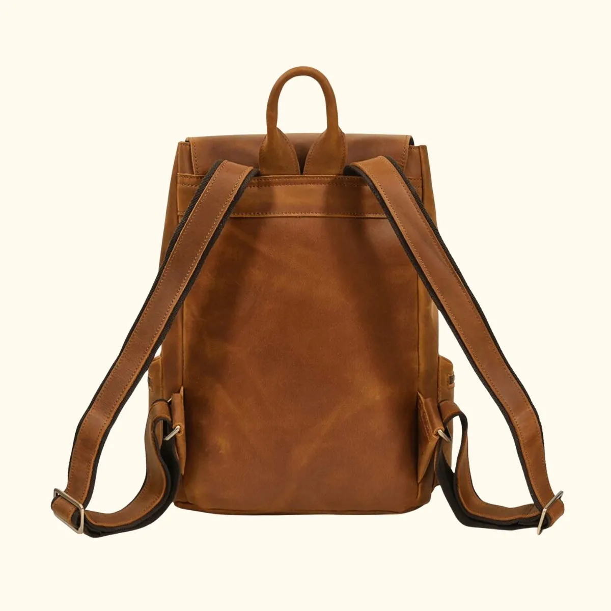 The Setting Sun - Brown Unisex Backpack