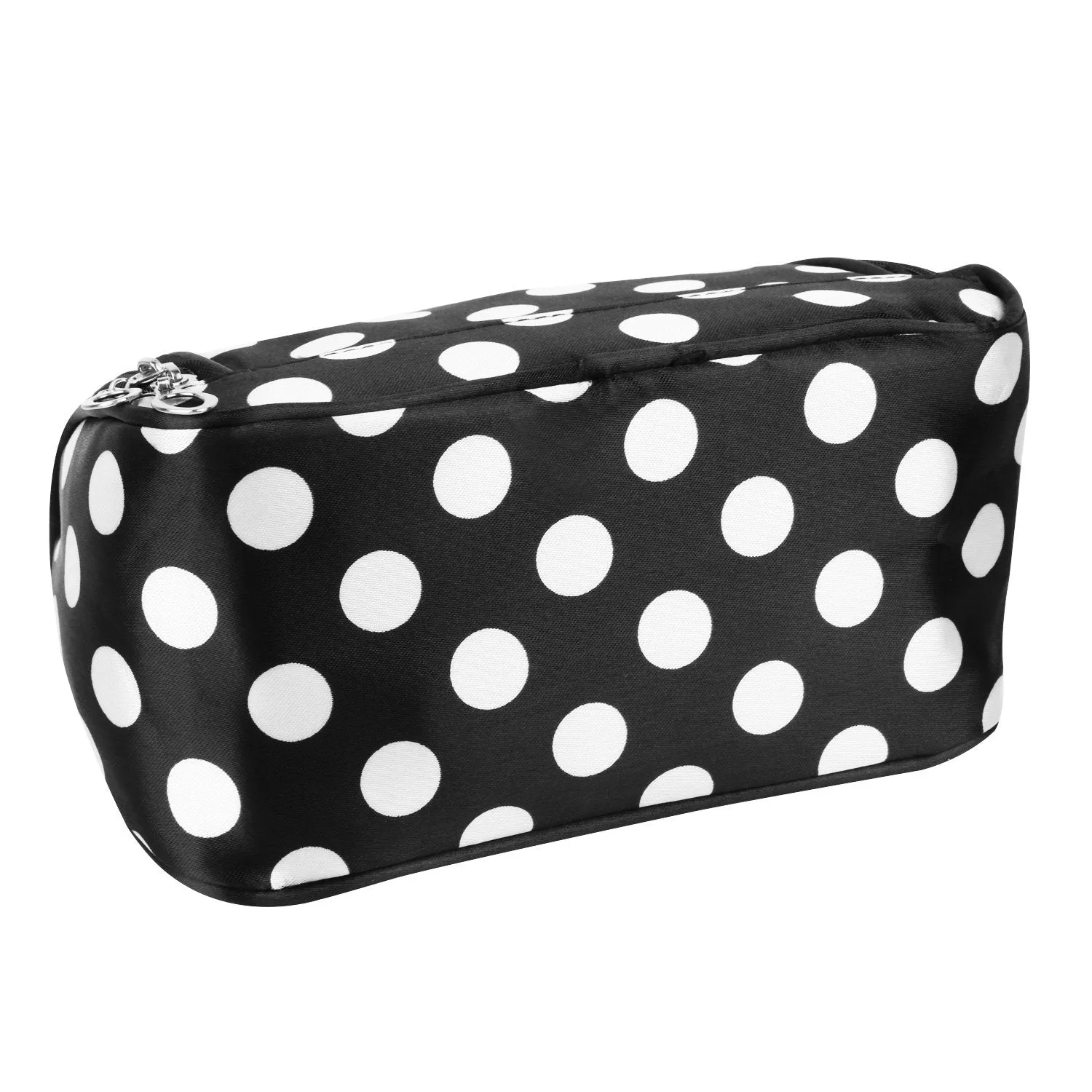 Travel Makeup Bag Portable Cosmetic Organizer with Cosmetic Mirror