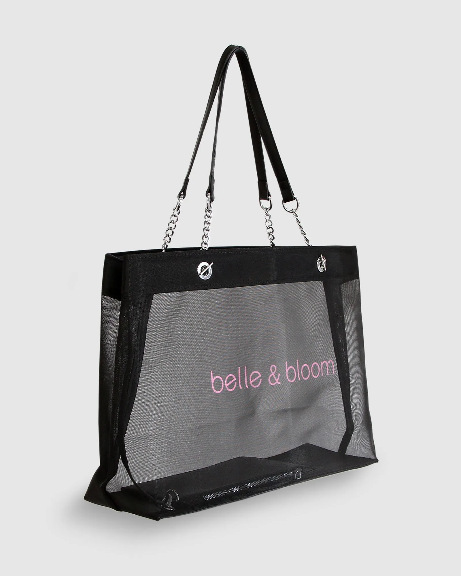 Wild Lover Tote Bag - Black/Pink